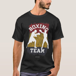 Boxing Chad Combat Sports Fighter Boxing T-Shirt