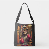 Boxing Champ? - Cat with boxing gloves