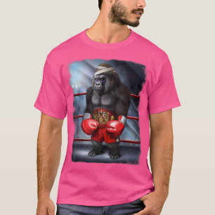 Boxing Champion Gorilla Fighter  T-Shirt