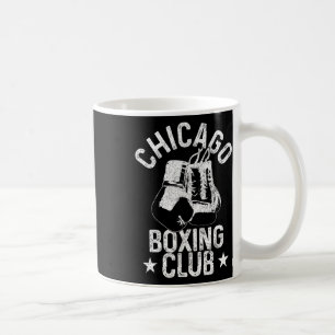 Boxing Chicago Vintage Boxing Club Boxer  Coffee Mug