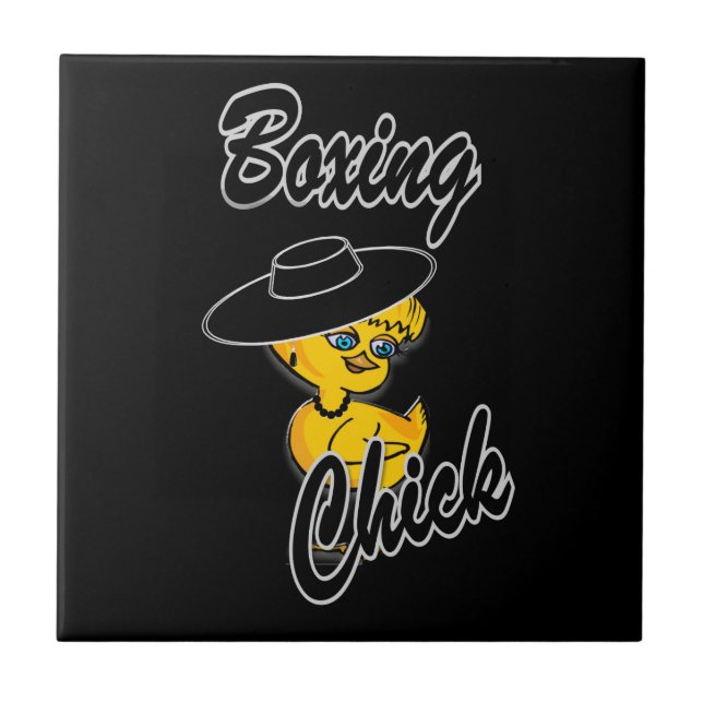 Boxing Chick #4 Tile (Front)
