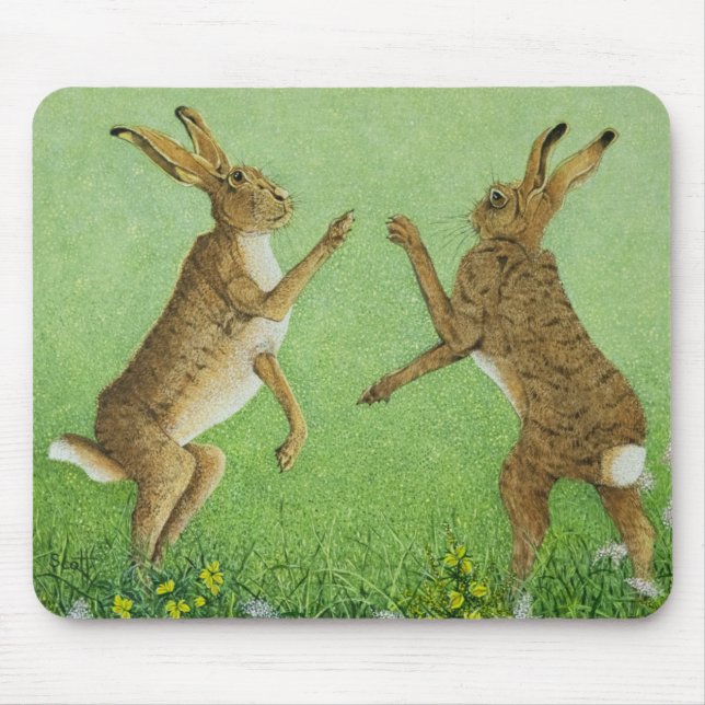 Boxing clever mouse mat (Front)