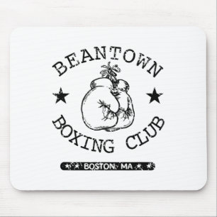 Boxing Club Beantown Boston Ma Vintage Mouse Mat