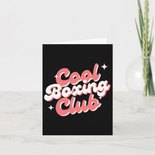Boxing Club Card