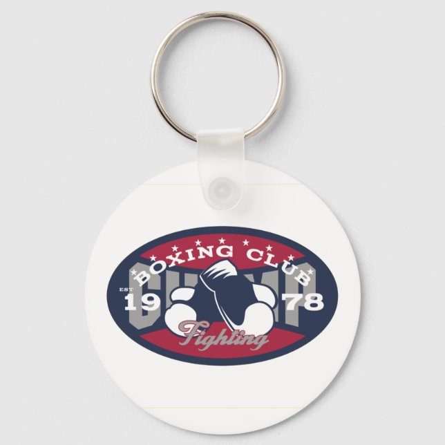 Boxing Club Key Ring (Front)