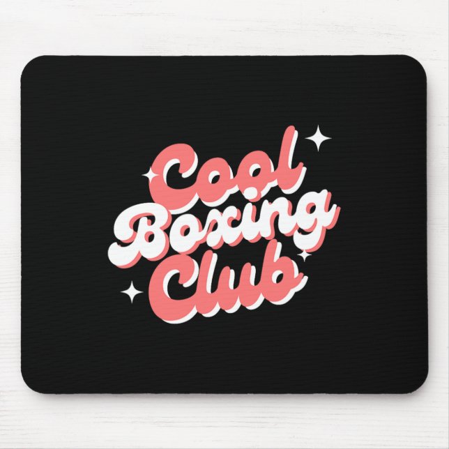 Boxing Club  Mouse Mat (Front)