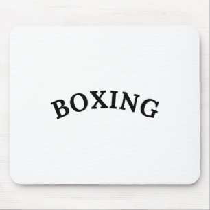 Boxing Club Vintage Athletic Sports Mouse Mat