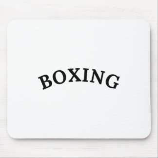 Boxing Club Vintage Athletic Sports  Mouse Mat