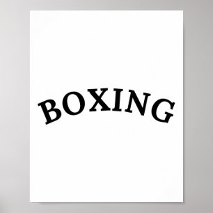 Boxing Club Vintage Athletic Sports  Poster
