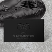 Boxing coach cool minimal