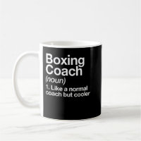 Boxing Coach Funny Sports Definition Trainer Marti
