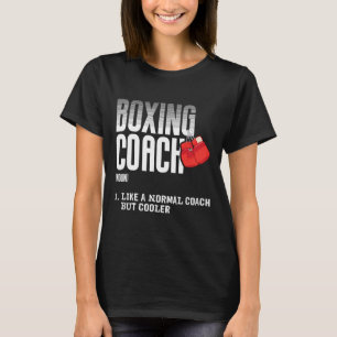 Boxing Coach Funny Sports Definition Trainers T-Shirt