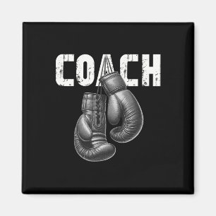 Boxing Coach Kickboxing Boxing Gloves Boxer Sporty Magnet