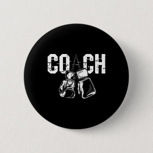 Boxing Coach - Kickboxing Kickboxer Gym Boxer _1 6 Cm Round Badge