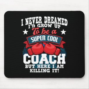 Boxing Coach - Kickboxing Kickboxer Gym Boxer 2 Mouse Mat