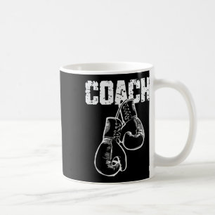 Boxing Coach Kickboxing Retro Boxing Gloves Boxer Coffee Mug