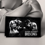 Boxing coach Watercolor art Business Card<br><div class="desc">Boxing coach Watercolor art</div>