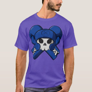 Boxing crew Jolly pirate Blue corner no caption T-Shirt