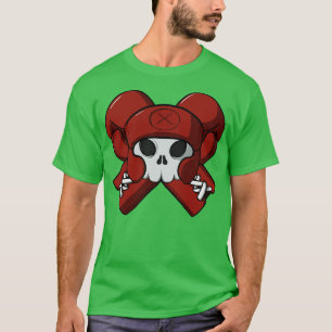 Boxing crew Jolly pirate Red corner no caption T-Shirt