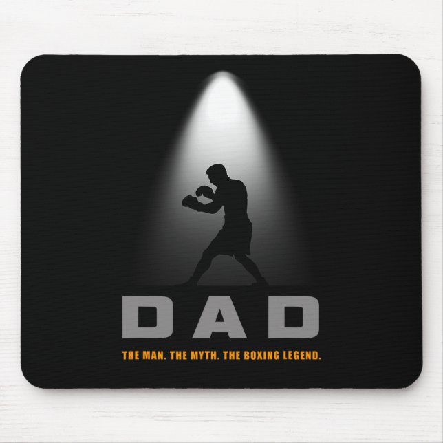 Boxing Dad Boxing Apparel - Boxing  Mouse Mat (Front)