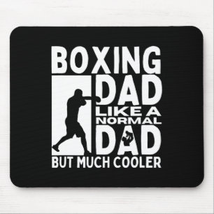 Boxing Dad Father Quote Funny Boxer  Mouse Mat