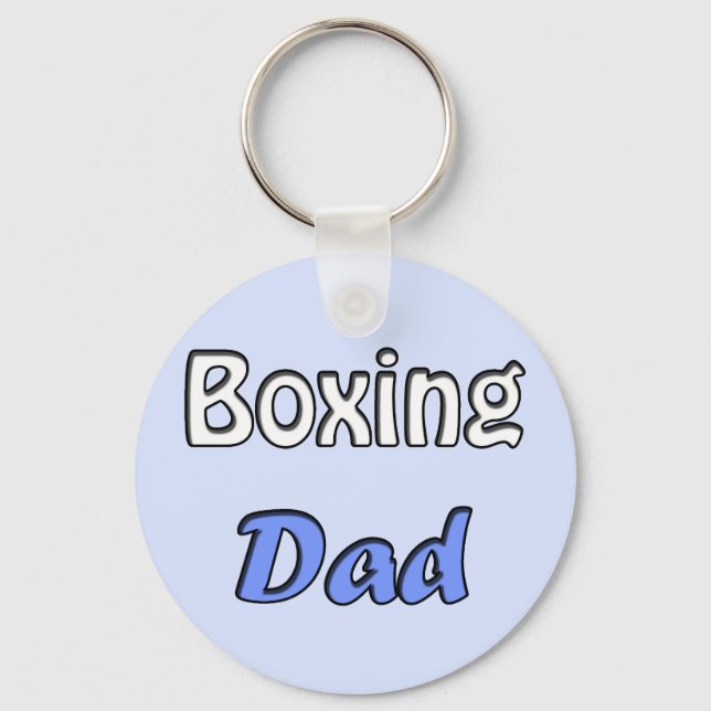 Boxing Dad Key Ring (Front)