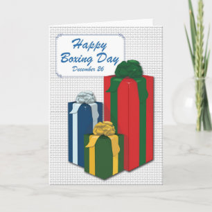 Boxing Day Card