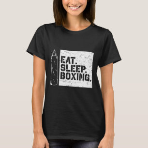 Boxing Day Eat Sleep Boxing Repeat Funny Boxing Lo T-Shirt