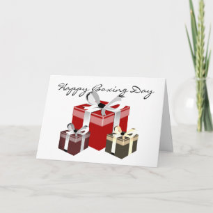 Boxing Day Employee Gift Holiday Card