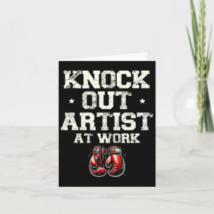 Boxing Day Love Boxing Training Coach Fighter 11 Card