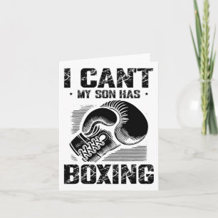 Boxing Day Love Boxing Training Coach Fighter 4 Card