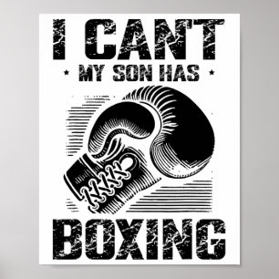 Boxing Day Love Boxing Training Coach Fighter 4 Poster