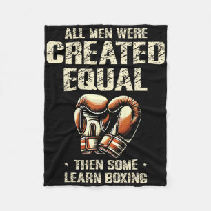 Boxing Day Love Boxing Training Coach Fighter 9 Fleece Blanket