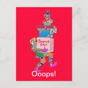Boxing Day Postcard