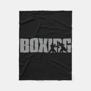 Boxing Design For Boxer - Boxing Fleece Blanket