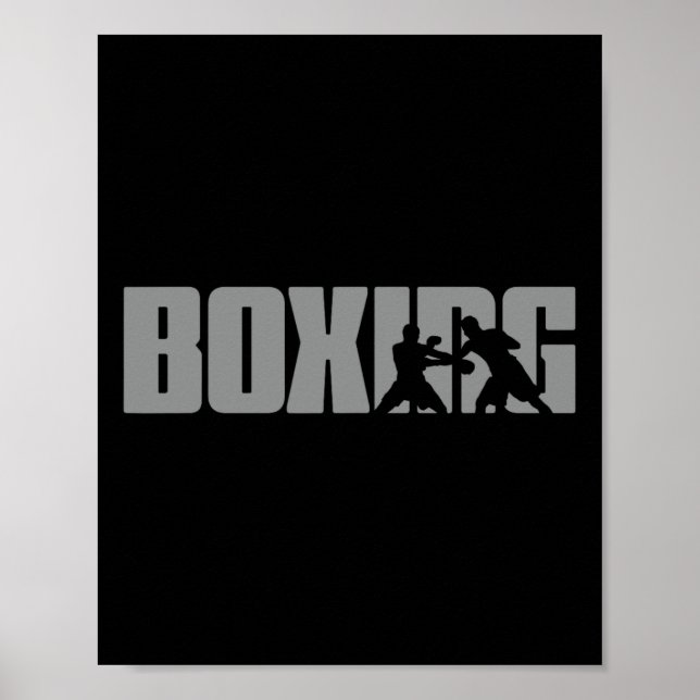 Boxing Design For Boxer - Boxing  Poster (Front)