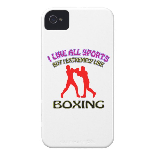 Boxing designs Case-Mate iPhone case (Back)
