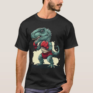 Boxing Dinosaur Boxer Dino Kickboxing T-rex Boxing T-Shirt
