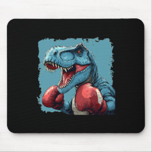 Boxing Dinosaur Costume For Sport Boxer Lovers Mouse Mat