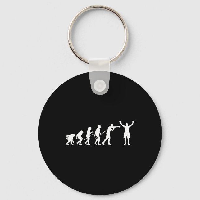 Boxing Evolution - Boxing Lover Boxer Kickboxing F Key Ring (Front)