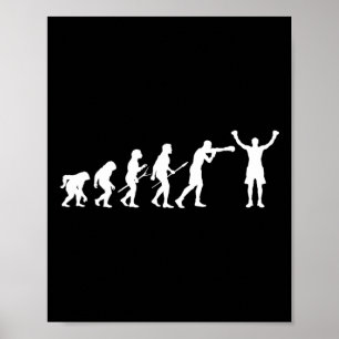 Boxing Evolution - Boxing Lover Boxer Kickboxing F Poster
