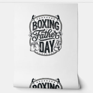 Boxing Father Day Vintage Engraving Shirt Design_1 Wallpaper