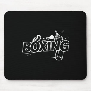 Boxing Fighters Boxing Kickboxing Boxing Lover Box Mouse Mat