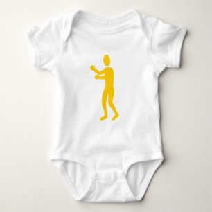 Boxing Figure - Amber Baby Bodysuit