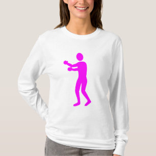 Boxing Figure - Magenta T-Shirt