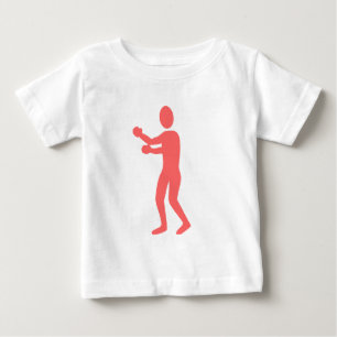 Boxing Figure - Tropical Pink Baby T-Shirt