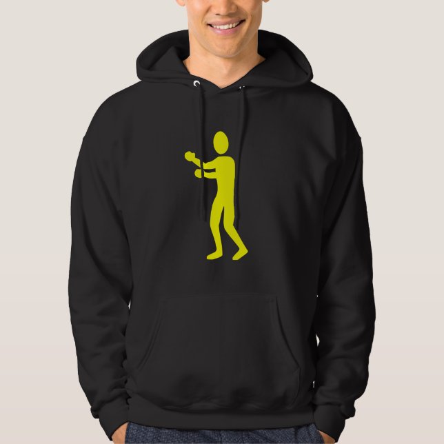 Boxing Figure - Yellow Hoodie (Front)