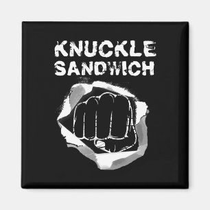 Boxing Fist Punch Knuckle Sandwich Boxer Fighter Magnet