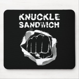 Boxing Fist Punch Knuckle Sandwich Boxer Fighter Mouse Mat