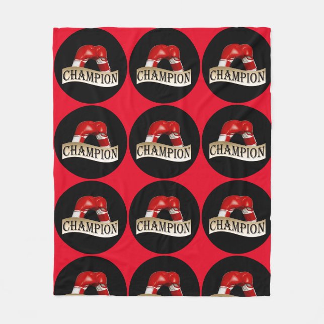 BOXING FLEECE BLANKET (Front)